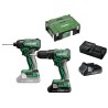 TALADRO COMBINADO 18V BRUSHLES BATS.2AH