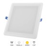 DOWLIGHT EMPOTRABLE LED CUADRADO LONDA 18W 4000K BLANCO