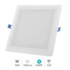 DOWLIGHT EMPOTRABLE LED CUADRADA LONDA 18W 6500K BLANCO