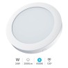 Downlight superficie LED redondo Bogur 24W 6500K Blanco