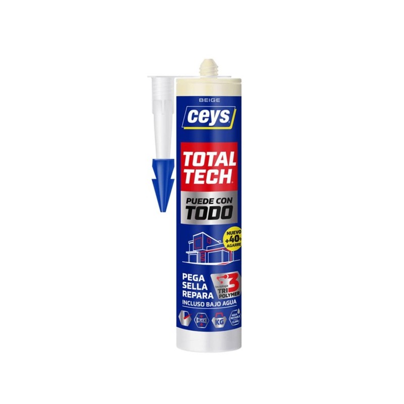 CEYS TOTAL TECH BLANCO CARTUCHO 290ML