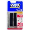 CEYS CREMALLERA BELCRO TEXTIL NEGRO