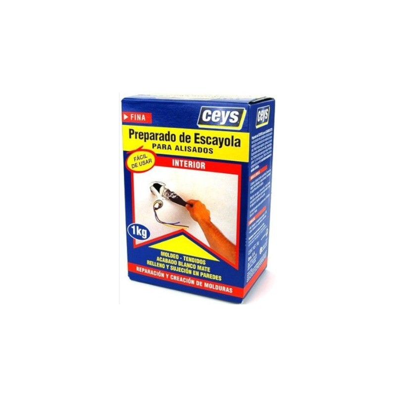 CEYS PREPARADO DE YESO PARA RELLENOS 1KG
