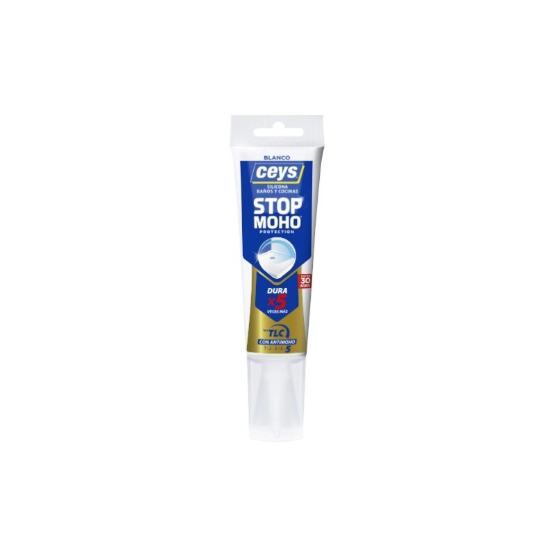 CEYS SILICONA STOP MOHO BLANCO TUBO 125ML