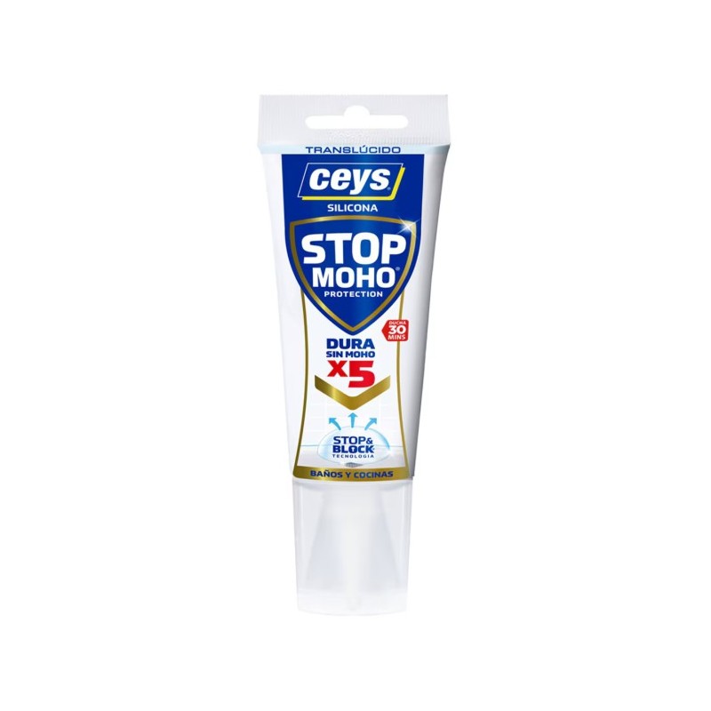 CEYS SILICONA STOP MOHO TRANSPARENTE TUBO 125ML