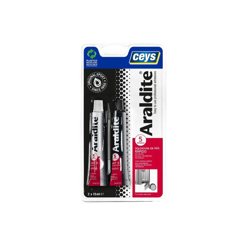 ARALDITE RAPIDO GRANDE  BLISTER 15+15ML