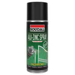 SPRAY COLOR ALUM. ZINC. SHINY 400ML