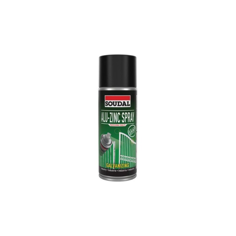 SPRAY COLOR ALUM. ZINC. SHINY 400ML