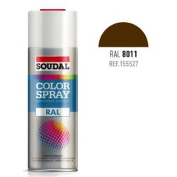 SPRAY COLOR RAL8011 MARRON NUEZ 400ML
