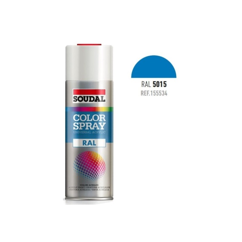 SPRAY COLOR RAL5015 AZUL CELESTE 400ML