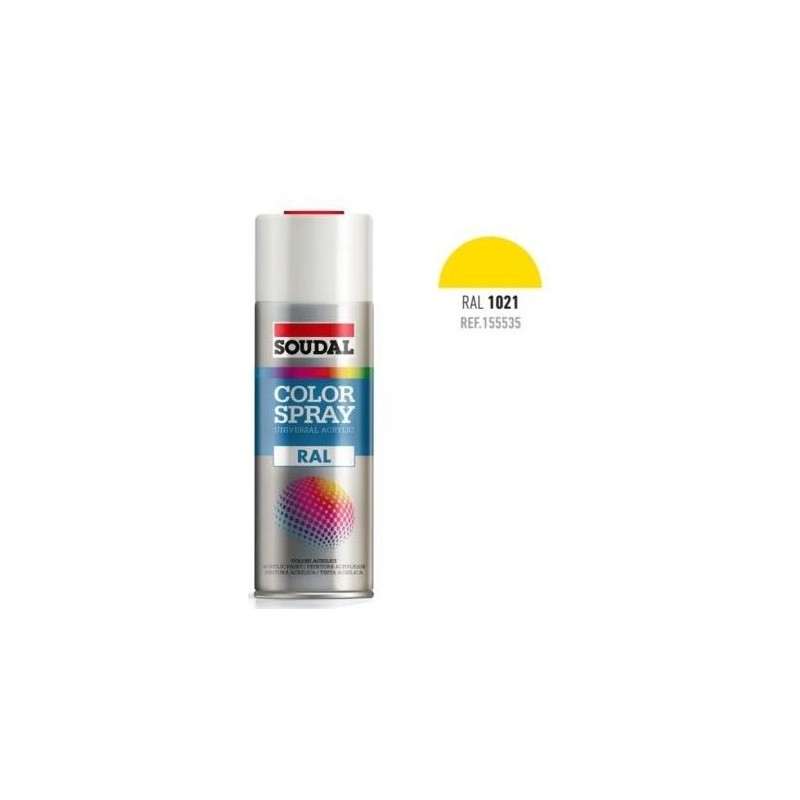 SPRAY COLOR RAL1021 AMARILLO COLZA 400ML