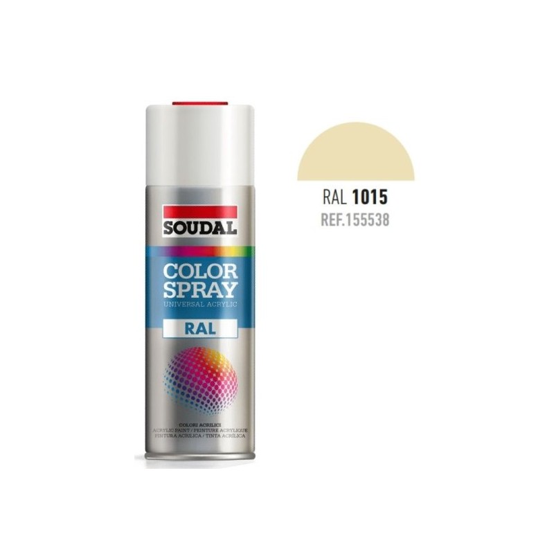 SPRAY COLOR RAL1015 MARFIL CLARO 400ML