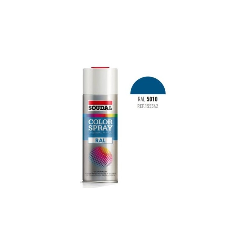 SPRAY COLOR RAL5010 AZUL GENCIANA 400ML