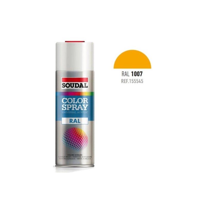 SPRAY COLOR RAL1007 AMARILLO NARCISO 400ML