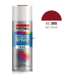 SPRAY COLOR RAL3005 ROJO VINO 400 ML