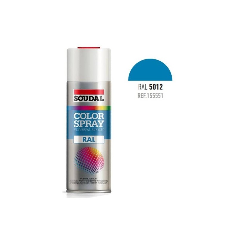 SPRAY COLOR RAL5012 AZUL LUMINOSO 400ML