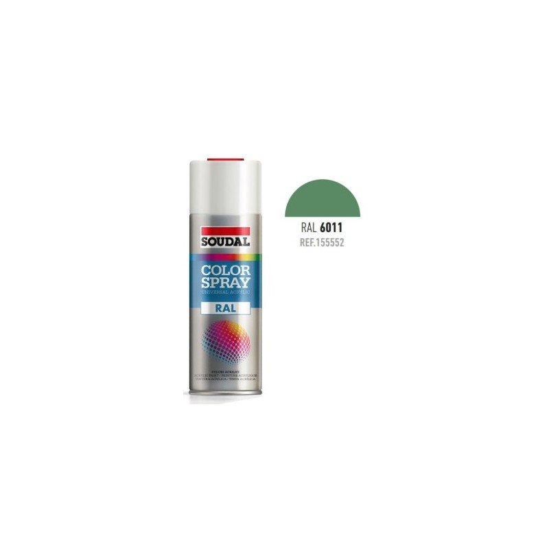 SPRAY COLOR RAL6011 VERDE RESEDA 400ML