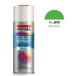 SPRAY COLOR RAL6018 VERDE AMARILLE 400ML