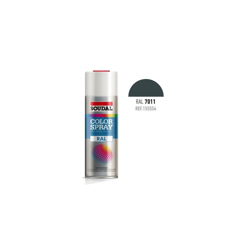 SPRAY COLOR RAL7011 GRIS HIERRO 400ML