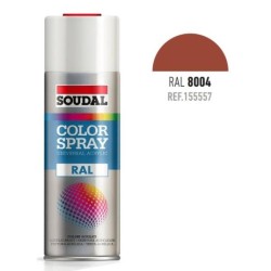 SPRAY COLOR RAL8004 MARRON COBRE 400ML