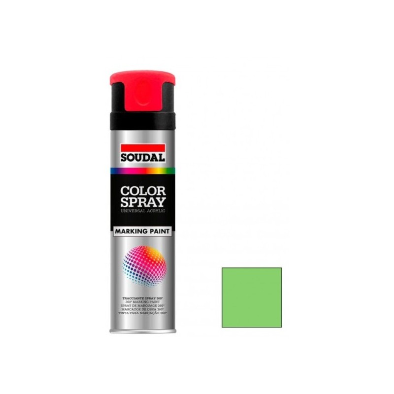 SPRAY MARCAR VERDE FLOURESCENTE 500ML