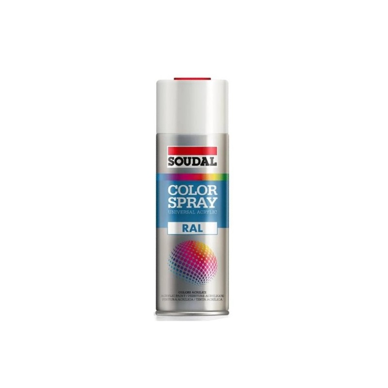 SPRAY COLOR RAL9005 NEGRO SATINADO 400ML