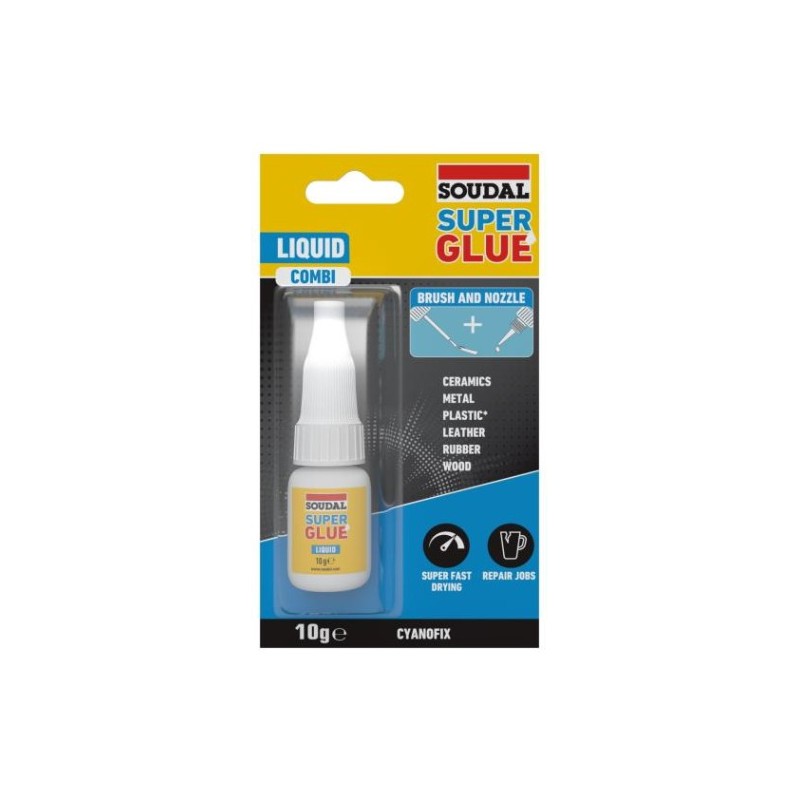 SUPER GLUE LIQUIDO 10 GR COMBI