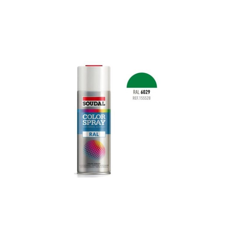SPRAY COLOR RAL6029 VERDE MENTA 400ML