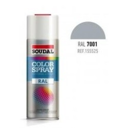 SPRAY COLOR RAL7001 GRIS PLATA 400ML