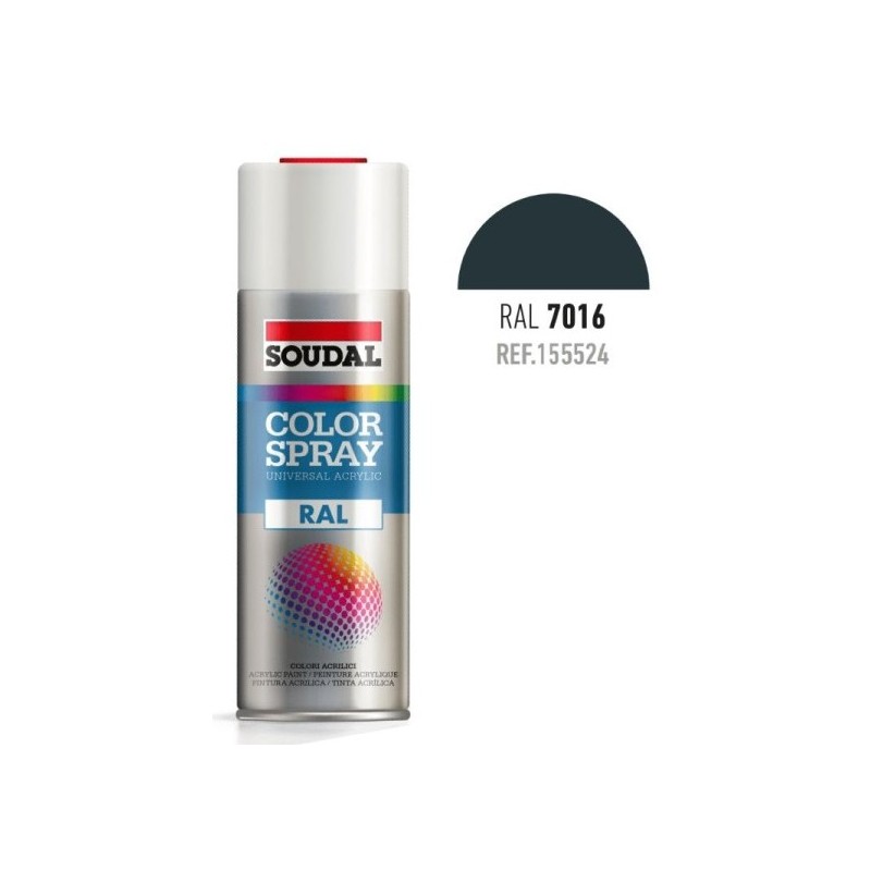 SPRAY COLOR RAL7016 GRIS ANTRACIT 400 ML