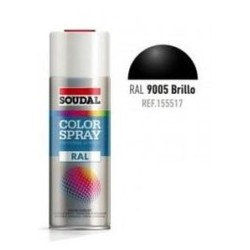 SPRAY COLOR RAL9005 NEGRO BRILLO 400ML