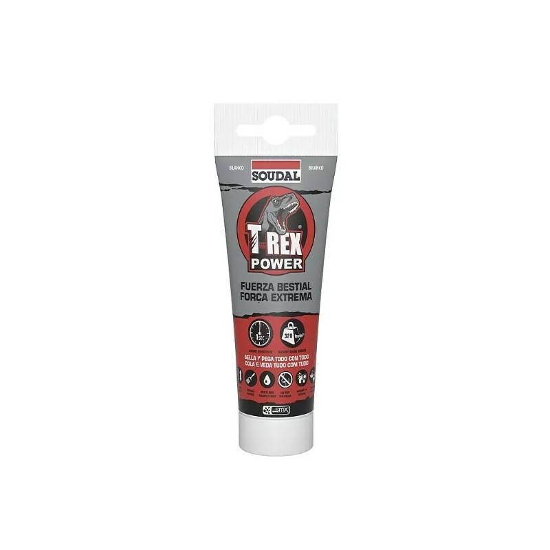 ADHESIVO T-REX BLANCO AGARRE INM. 125ML