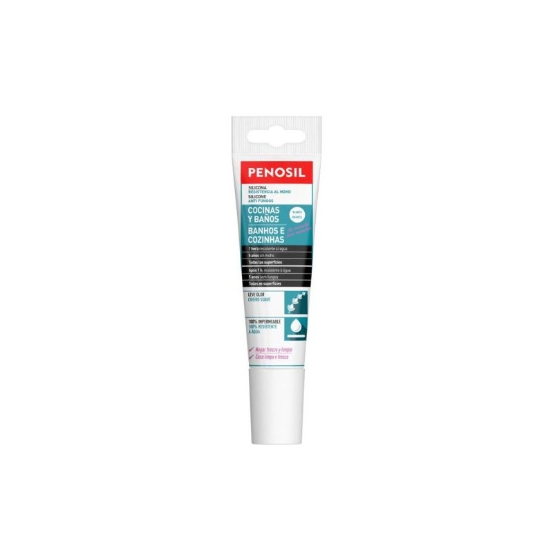SILICONA BAÑOS/COCINAS TRANSP. 100ML