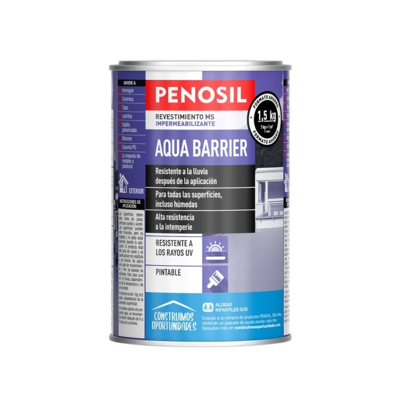 AQUA BARRIER NEGRO 4KG
