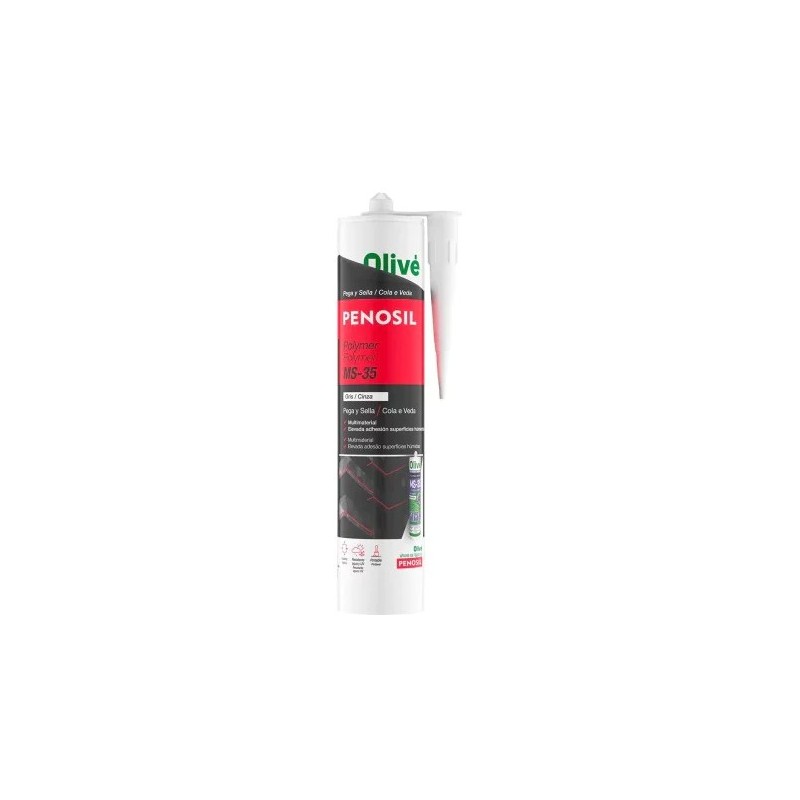 POLIMERO MS NEGRO 300ML