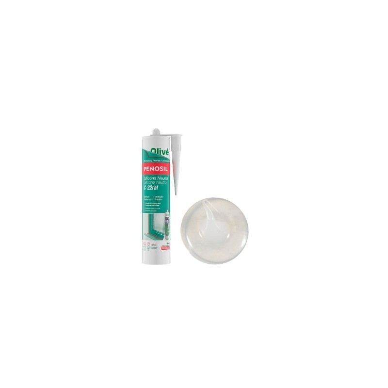SILICONA NEUTRA C 22 TRANSP 300ML PENOSI