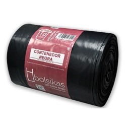 BOLSA BASURA INDUSTRIAL EXTRA NEGRA 115X150 10 UNIDADES - PARA CUBOS D