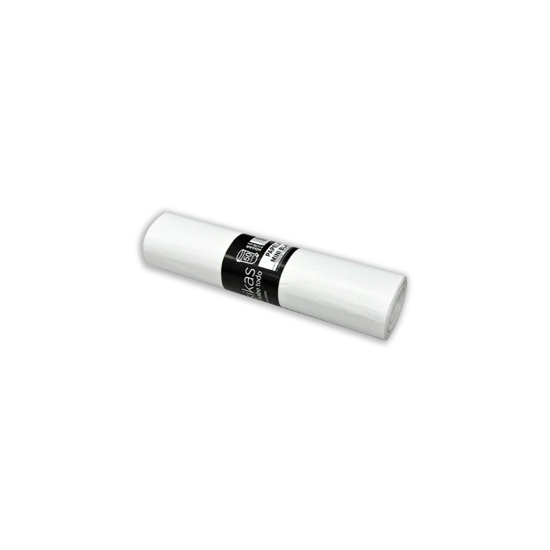 BOLSA BASURA BLANCA PARA CUBOS DE 5 A 8 L. 50 UD
