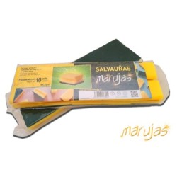 ESTROPAJO SALVAUÑAS 7X9CM FIBRA EXTRA 10 UNIDADES MARUJAS
