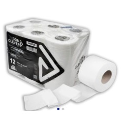 HIGIENICO HOGAR 2 CAPAS PAQUETE 12 UD. - PRECIO X 1 UD.
