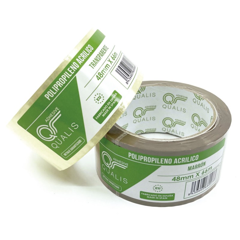 PRECINTO POLIPROPILENO 48X66 BLANCO QUALIS