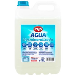 AGUA DESMINERALIZADA 5 L PQS