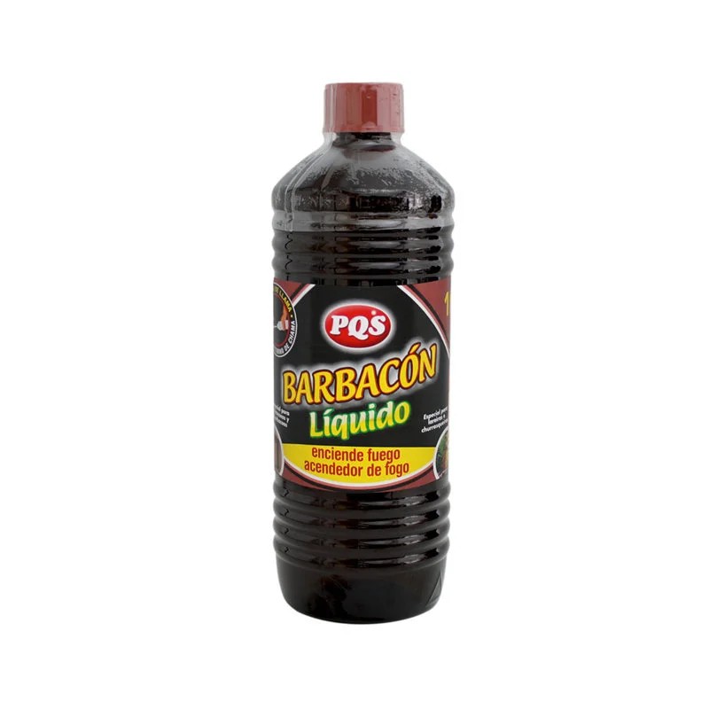 ENCENDIDO FUEGO LIQUIDO 1 L. ESPECIAL BARBACOAS Y CHIMENEAS PQS