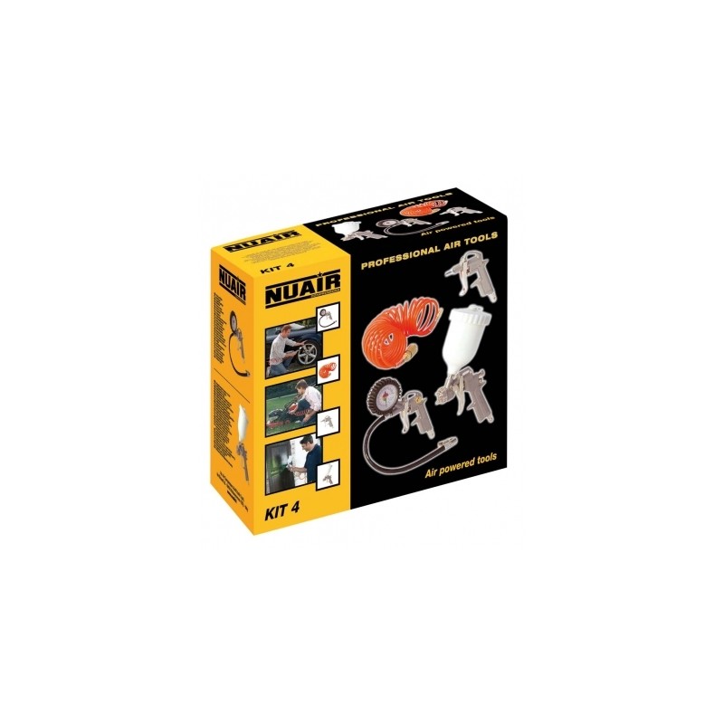 KIT PISTOLAS 4 PIEZAS NUAIR