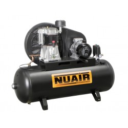 COMPRESOR PISTON NUAIR 5.5 HP CALDERA 270 LITROS 640L/MINUTO 11 BAR MA