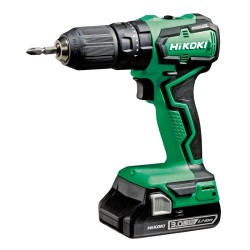 TALADRO COMBINADO A BATERÍA 18V BRUSHLES 2 BATERÍAS 2,0AH HIKOKI