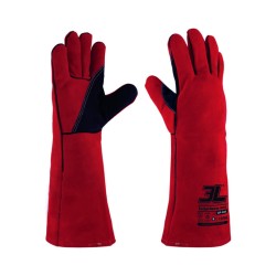 Guante Soldador FORJA 400 | 350ºC y 400mm | Serraje Kevlar