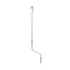 Manivela Toldo MICEL TLD06 180x180x2000 mm | Acero blanco, resistente 