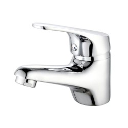 Monomando Lavabo Java | Latón cromado, cartucho cerámico 40 mm, alta d