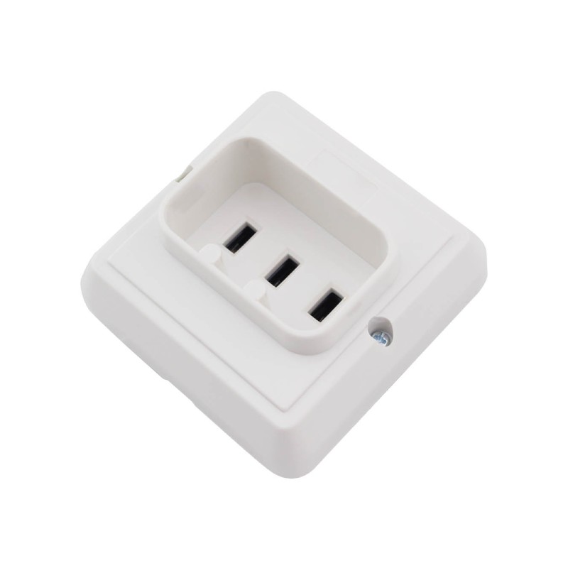Base de empotrar para hornos y cocinas | 25A 250V 6000W | Blanco Base de empotrar para hornos y cocinas | 25A 250V 6000W | Blanco
